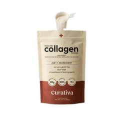 Curativa Grass-Fed Collagen Peptides Supports Bones Skin Hair Nails 300g.B6