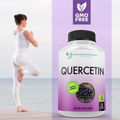 DOCTOR RECOMMENDED SUPPLEMENTS Quercetin 1000mg Per Serving Vegan, NonGMO 12…