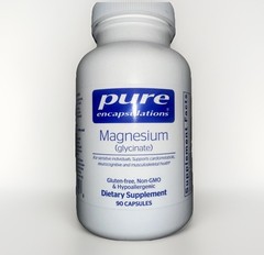 Pure Encapsulations Magnesium (glycinate) 120mg – 90 Vegetarian Capsules 09/2026