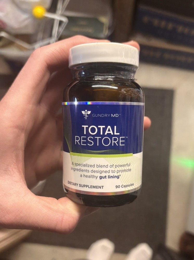 Gundry MD Total Restore Gut Health and Gut Lining Support Supplement (90 Caps)