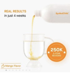 Spoiled Child E27 Extra Strength Liquid Collagen Mango Brand new Sealed