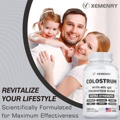 Colostrum – 40% IgG Concentrated, Gut Health Hair Growth Beauty & Immune Support