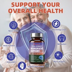 Alpha Lipoic Acid Neuropathy Supplements – with 600mg R-Alpha Lipoic Acid, NAC,