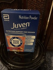 JUVEN NUTRITIONAL SUPPORT FOR WOUNDS, FRUIT PUNCH 8 PACKETS BOX EXP. 11/01/2026