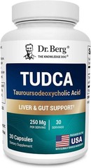 Dr. Berg TUDCA Supplements 30 Cap Powerful Formula Liver and Gallbladder Health-