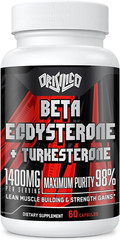 1400Mg Beta Ecdysterone and Turkesterone Supplements, Maximized 98% Beta Ecdyste