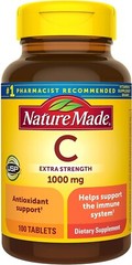 Nature Made Vitamin C 1000 mg Tablets – 100 Count