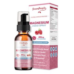 400mg Magnesium Liquid Spray Support Muscle Joint Pain Relief Sleep 2 fl oz
