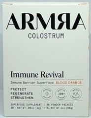 ARMRA Colostrum Superfood Grass-Fed Immune Fitness Brain Benefits Blood Orange