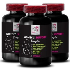 Red Raspberry Powder – WOMEN’S SUPPORT COMPLEX – Wild Yam for Women 3 Bottle