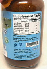 New Perfect Supplements Multi-Organs Powder 180g Grass-Fed Glandular Blend 2027
