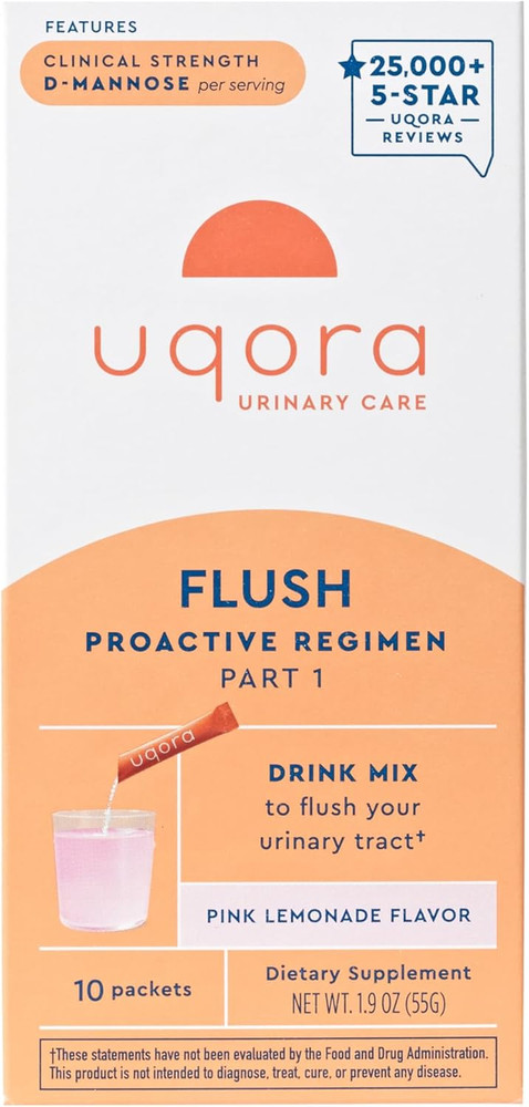 Flush – Urinary Tract* with D-Mannose, Vitamin C, Vitamin B6, Potassium, Magn…