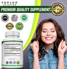 Toplux Moringa Capsules – 3-Pack – 1200mg – 270 Capsules – Vegan, Non-GMO