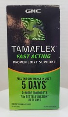 GNC Tamaflex Fast Acting Proven Joint Support 60 day supply Exp 02/2027 New