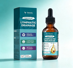 Totaria Liposomal Lymphatic Drainage Drops, Detox & Immune Support 60ml