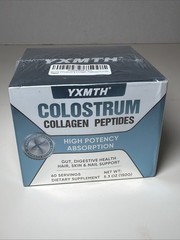Colostrum Collagen Peptides 60 Servings 5.3oz (150g) Exp 12/2026 NEW SEALED!