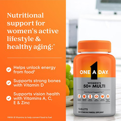 One A Day WOMEN’S 50 +Healthy Advantage Multivitamin (300 Ct) EXP 10/2026