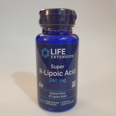 R-Lipoic Acid 240 mg, 60 Vegetarian Capsules Life Extension / Exp 02/2027