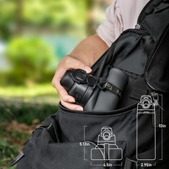 Collapsible Water Bottles 20oz, Leak Proof, BPA-Free, Foldable Silicone Trave…