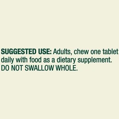 Spring Valley Chewable Vitamin C 500 mg Orange, No Artificial Flavors, 60 Count