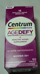 Centrum Age Defy Multivitamin Women 35+ 60ct New Sealed Box Exp 01/06/2028