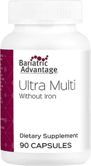 Ultra Multi without Iron, High Potency Daily Multivitamin for Bariatric Surgery