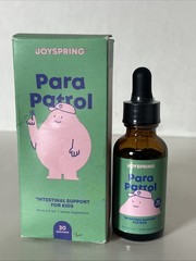 JOYSPRING Para Patrol Intestinal Support Kids 30 mL Drops Herbal New Sealed