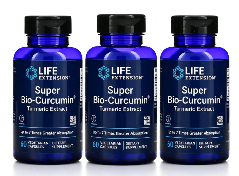 Life Extension, Super Bio-Curcumin® Turmeric Extract 60 Veg Caps 400 mg