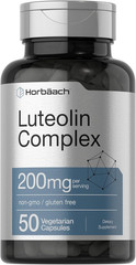 Luteolin Complex with Rutin 50mg | 50 Veg Capsules | Non-GMO Gluten Free