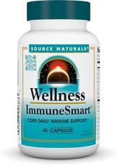 Source Naturals ImmuneSmart Core Daily Immune Support 45 Vegetarian Cap PACK OF2