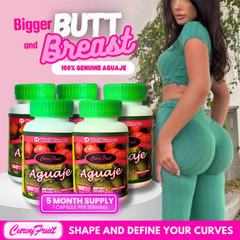 BIGGER BOOTY, BREAST & HIPS 100% GENUINE Aguaje Curvy Fruit PILLS x 5 (30% OFF)