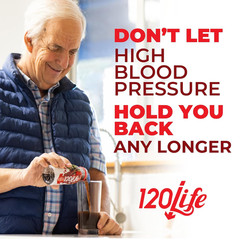 120Life Blood Pressure Juice, Beet Root & Pomegranate, 8 oz, 14 ct