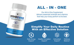(3 Pack) VisioCore Advanced Formula, Visio Core Eye Care Support (180 Capsules)