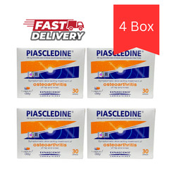 4 X Piascledine 300mg 30 Capsules Anti-rheumatic Osteoarthritis Joint-Pains