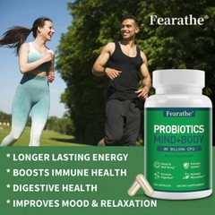 Probiotics, Digestive Enzymes & Prebiotics – Mood Boosting & Immune Support