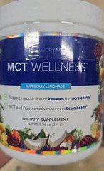 Gundry MD MCT Wellness Powder Blueberry Lemonade Flavor Diet Supplement 8.25 oz