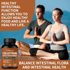Colostrum Supplement 500 Mg – Supports Muscle And Joint Health, Immune Support