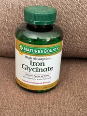 Nature’s Bounty Iron Glycinate 300 Count EXP 03/2028 New Sealed