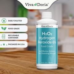 16 Fl Oz 6% Hydrogen Peroxide – Easy Dilution for Clean and Safe Use