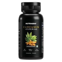 Curcumin with Piperine with 95% Curcuminoids Antioxidant, Advanced Absorption