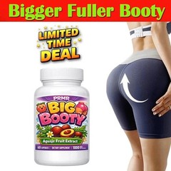 BIGGER BOOTY, WIDER HIPS & THICKER LEG: Aguaje Curvy Fruit + Maca root Pills
