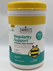 Zarbee’s Children’s Regularity Support Prebiotic Fiber Powder Flavorless 01/27