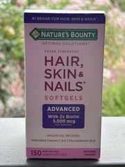 Nature’s Bounty Advanced Hair, Skin & Nails, Argan-Infused Vitamin