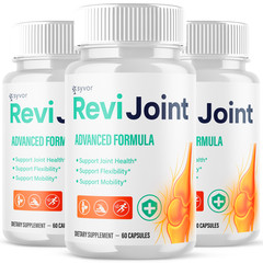 (3 Pack) Revi Joint Advanced Support Formula Mobility Supplement 180 Capsules