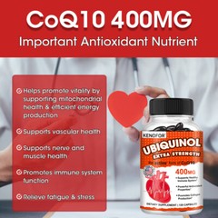 High Absorption Coenzyme Q10 capsules-Antioxidant for Vascular and Heart Health