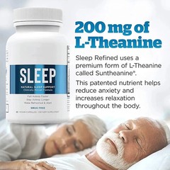US.120 Capsules Relaxium Sleep -Helps Relax& Promote Sleep, Fitness& Organic NEW
