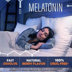 Vitamatic Melatonin 30mg – with B6 & L-Theanine – 120 Fast Dissolve Tablets with