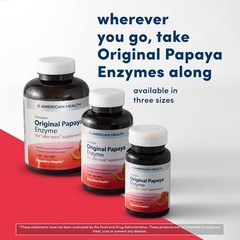 Papaya Enzyme 250 Chewable Tablets – & Gluten-Free Digestive Aid