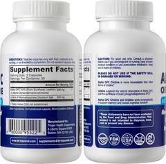Alpha GPC 600Mg + Uridine, a Choline Enhancer. Better than Alpha-Gpc or Uridine