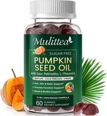 Pumpkin Seed Oil with Saw Palmetto Supports Immune, Hair & Prostate Health